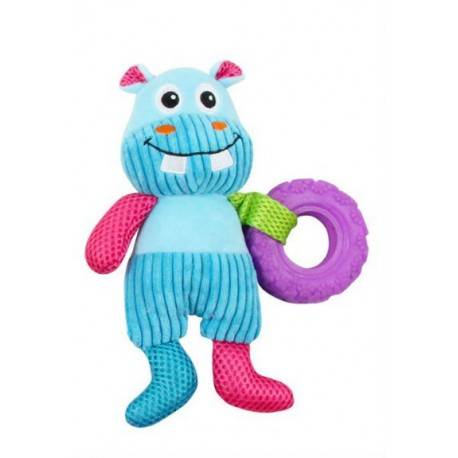 Hipopótamo 22 cm-PAWISE PELUCHES VIVID LIFE NADADOR