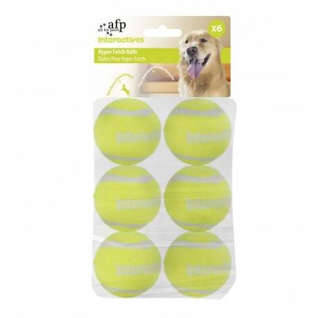 PELOTAS 6Pc HYPER FETCH INTERACTIVE MINI