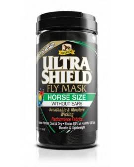 ABSORBINE ULTRASHIELD FLY MASK WITHOUT EARS, HORSE