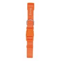 Collar nylon naranja.10mm x 20/35cm