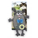 Catzilla Juguete Crazy Mouse - Gris- 22 Cm