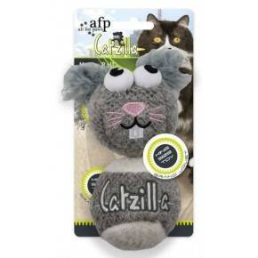 Catzilla Juguete Moause Ball 17 Cm- Gris 
