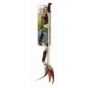 Varita WILD&NATURE Gatos  Cuero 73 Cm-C