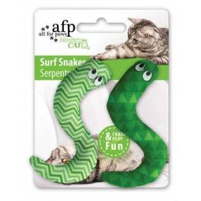 Juguete MODERN CAT  Serpiente Sur 10 Cm--VERDE