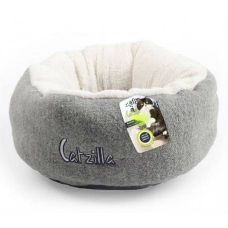 ALL FOR PAWS CAMA MELLOW CATZILLA . GRIS