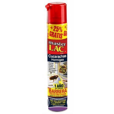 Master lac hogar aerosol-Laca hogar aerosol .Contra cucarachas-600 ml.