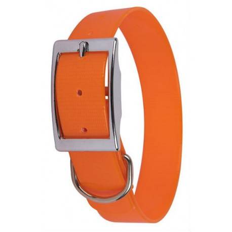 COLLAR DE NAILON  POLIURETANO 85 CM. NARANJA