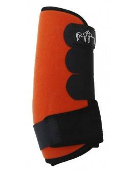 PROTECTOR NEOPRENO PAR- 32.5 CM-NARANJA