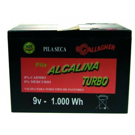 PILA ALCALINA DE 210 AH. GALLAGHER