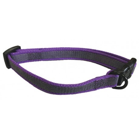 COLLAR NYLON CON GOMA 15 MM 25-45 CM