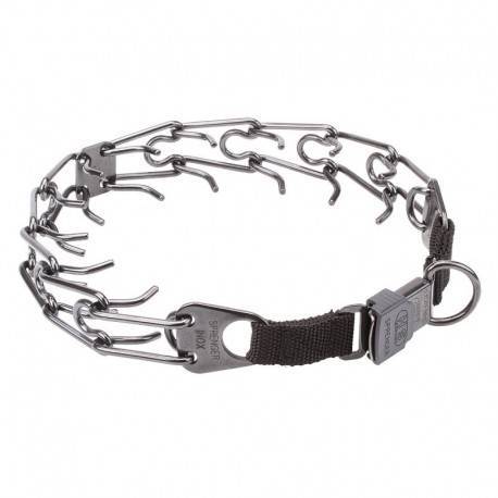 COLLAR CASTIGO  4,00 MM.  65 CM. CIERRE RAPIDO CROMADO SPRENGER.