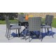 Conjunto jardin Aruba mesa + 6 sillones