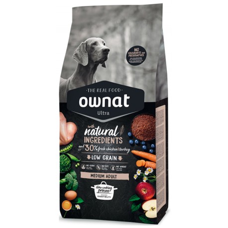 Ownat Ultra Medium Adult para Perros 14 kg