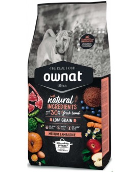 Ownat Ultra Medium Lamb & Rice para Perros 14 kg