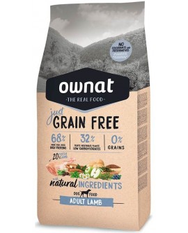 Ownat Just Grain Free Adult Cordero 14 kg