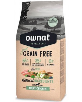 Ownat Just Grain Free Adult Pollo para Perros 14 kg