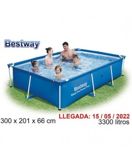 PISCINA DELUXE 3300L.(300X201X66CM)