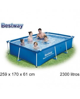 PISCINA DELUXE 2300L.(259X170X61CM)BW