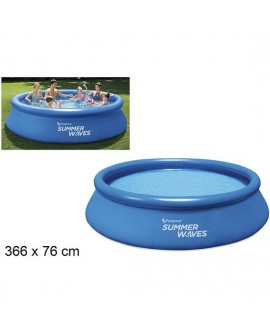 PISCINA HINCHABLE AZUL 366X76CM