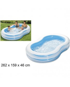 PISCINA HINCHABLES FAMILIAR LAGUNA 262X159X46