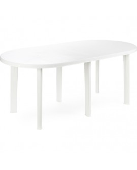 MESA OVAL MODELO TÄVOLO 180 BLANCA