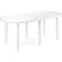 MESA OVAL MODELO TÄVOLO 180 BLANCA