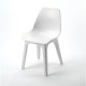 SILLA MODELO EOLO BLANCA CONTRACT