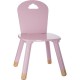 SILLA PARA NIÑOS ROSA