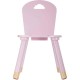 SILLA PARA NIÑOS ROSA