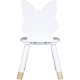 SILLA INFANTIL CON FORMA DE ZORRO -  28 X 28 X 52,5 CM