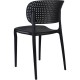 SILLA MARILYN NEGRA49,5X47X75CM THINIA HOME