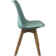 SILLA COMEDOR VERDE MENTA 83X55X48CM THINIA HOME