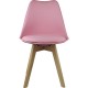 SILLA COMEDOR ROSA 83X55X48CM THINIA HOME