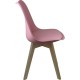 SILLA COMEDOR ROSA 83X55X48CM THINIA HOME