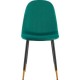 PACK 2 SILLAS COMEDOR TERCIOPELO VERDE 90*51*44CM THINIA HOME