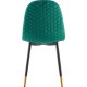 PACK 2 SILLAS COMEDOR TERCIOPELO VERDE 90*51*44CM THINIA HOME