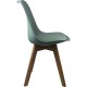 SILLA COMEDOR VERDE 83X55X48CM THINIA HOME