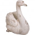 MACETERO CISNE DECOR DE MAGNESIO