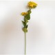 PACK DE 12 VARAS DE GIRASOL ARTIFICIALES CON 3 CABEZAS DE 66 CM