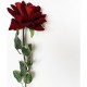 PACK DE 12 RAMOS DE ROSAS DE 75 CM EN TERCIOPELO COLOR ROJO