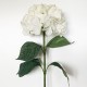 PACK DE 6 RAMOS DE HORTENSIAS CON TACTO NATURAL 88 CM CON FLORES DE 20 CM EN COLOR BLANCO