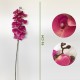 PACK DE 12 RAMOS DE ORQUIDEAS CON TACTO NATURAL DE 96 CM EN COLOR FUCSIA