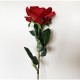 PACK DE 12 RAMOS DE ROSAS CON TACTO NATURAL DE 69 CM CON FLOR DE 11 CM EN COLOR ROJO