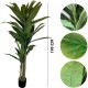 PACK 2 PLANTAS TRONCO DE BRASIL ARTIFICIALES DE 190 CM DE ALTURA CON MACETA