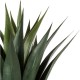 PLANTA ARTIFICIAL AGAVE 78 CM CON MACETERO REDONDO EN NEGRO