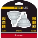 LED SMD SPOTLIGHT PLAST 6W - 540LM - 120 GRADOS - 3000K 25000H