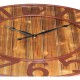 RELOJ DE PARED MADERA METAL MARRÓN DN80 CJ.1 THINIA HOME