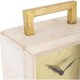 RELOJ DE MADERA Y METAL