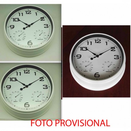 RELOJ DE PARED BLANCO