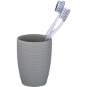 VASO DE DIENTES PUNTO, GRIS